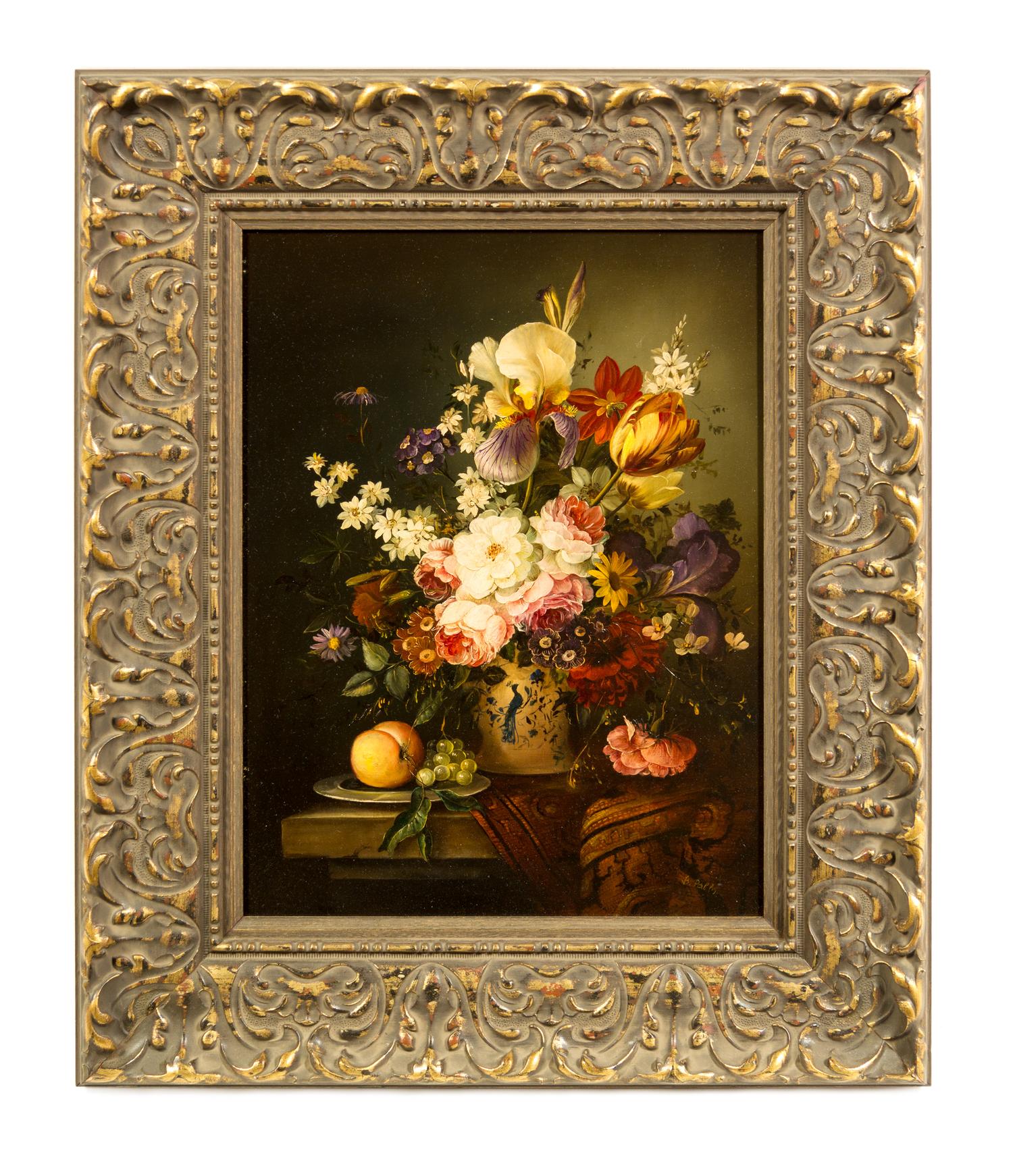 B. Palm, , Floral Still Life