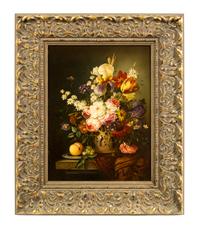 B. Palm, , Floral Still Life