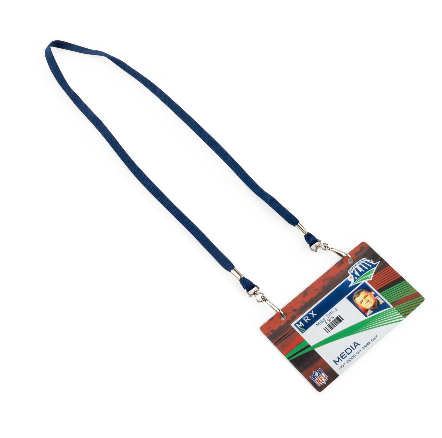 Mike Ditka's Personal Super Bowl XLIII Media Credential