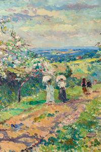 Scene de Campagne (Printemps, Chemin à Bitry)