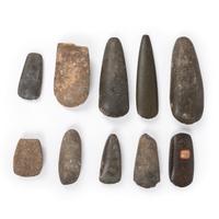 Group of Celts and Adzes