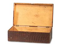 A Country Grain Painted Pine Box