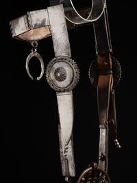 Early Navajo Bridle, with Navajo Ring Bit, Collected by Hoffman Birney (1891-1958)