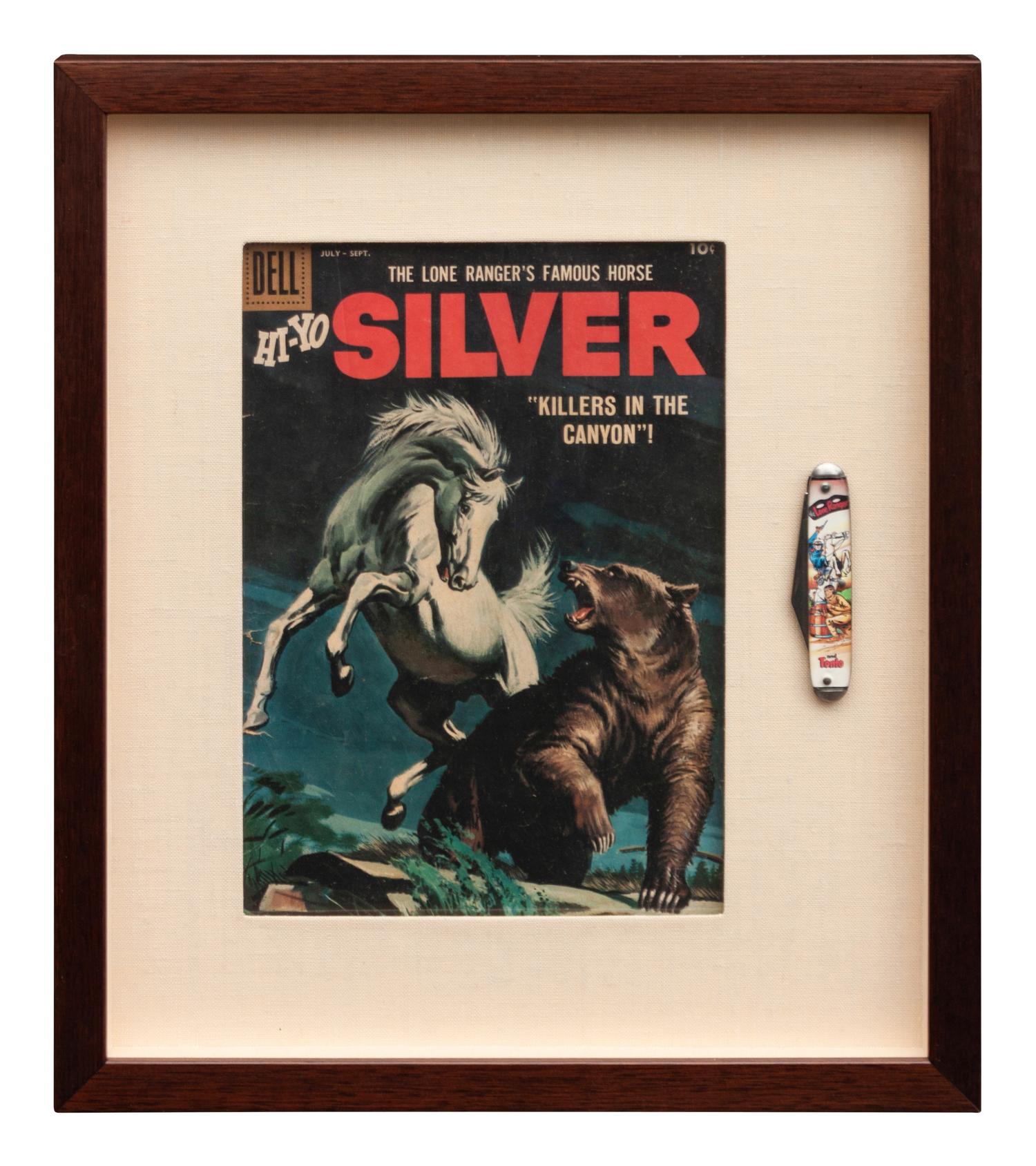 Three Framed Pieces of Roy Rogers Memorabilia