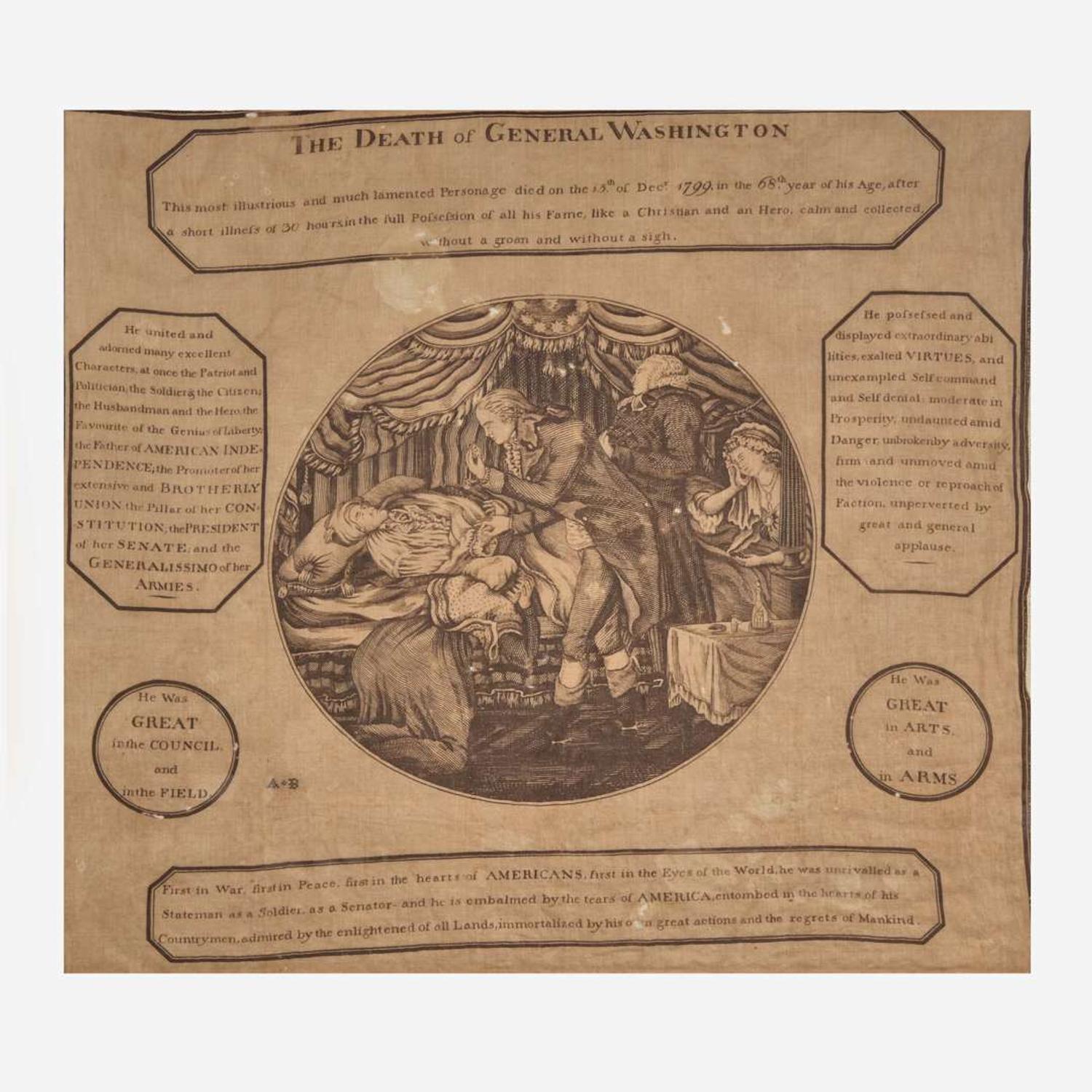[Presidential] [Washington, George] The Death of General Washington