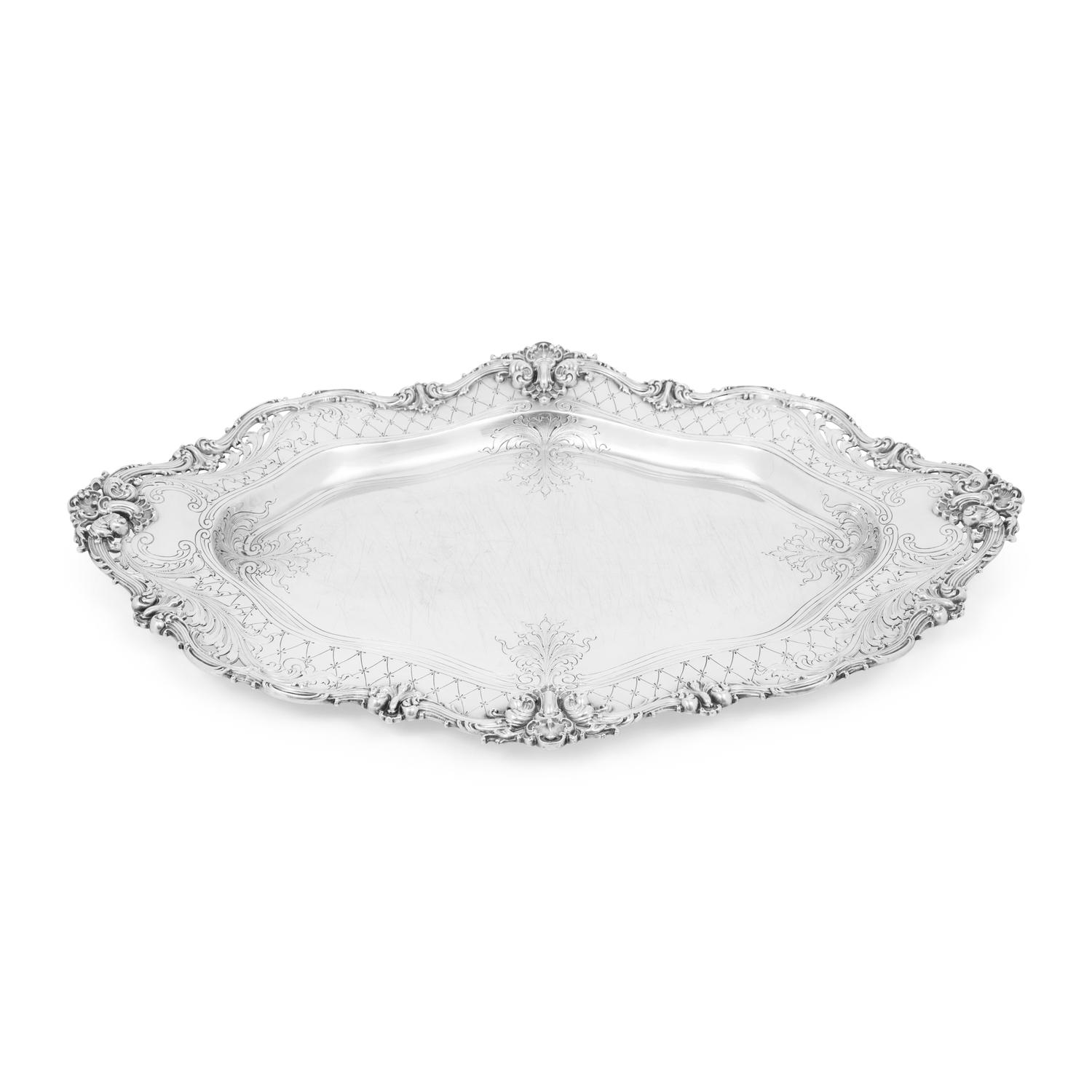 An American Silver Tray