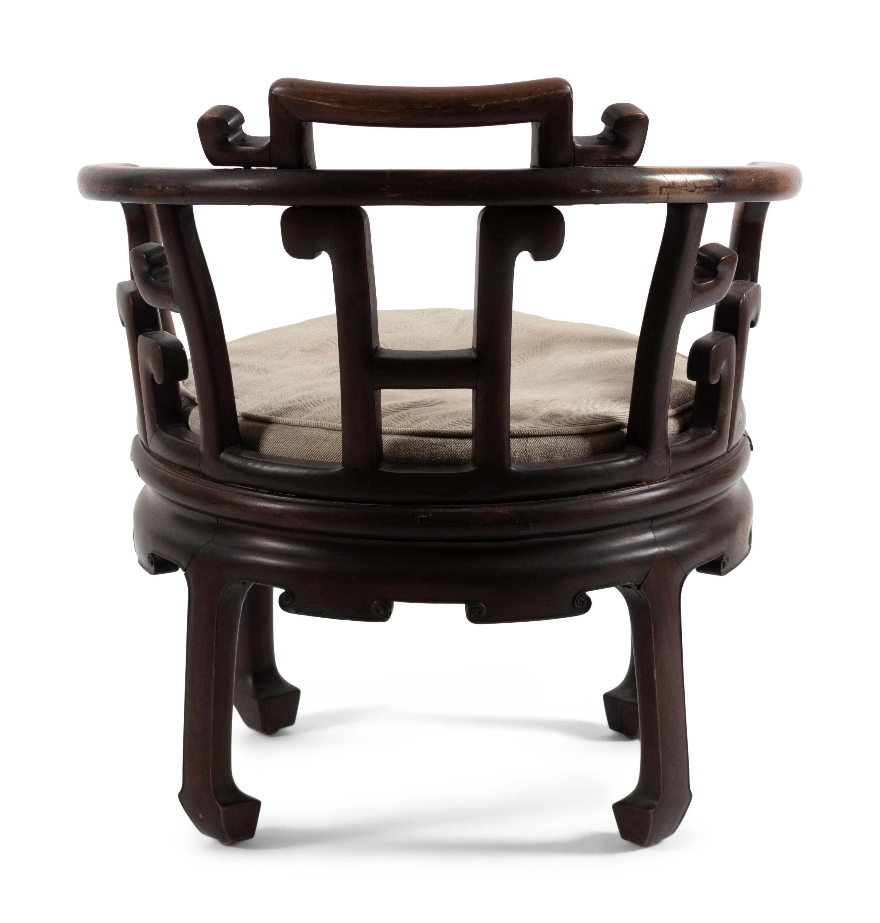 A Chinese Rosewood Armchair