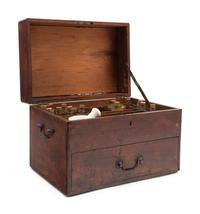 An English Travelling Apothecary Case
