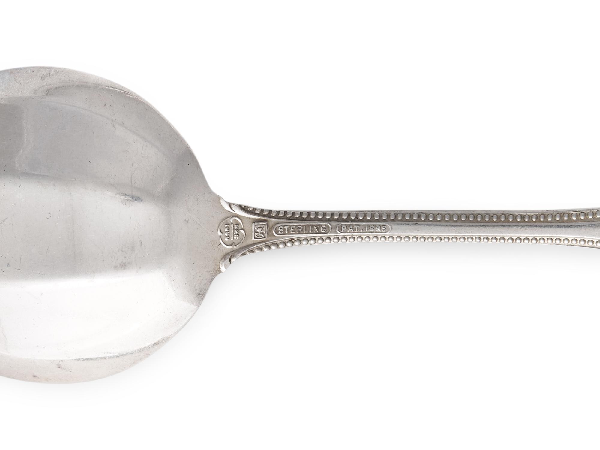 An Assembled American Silver Flatware Service