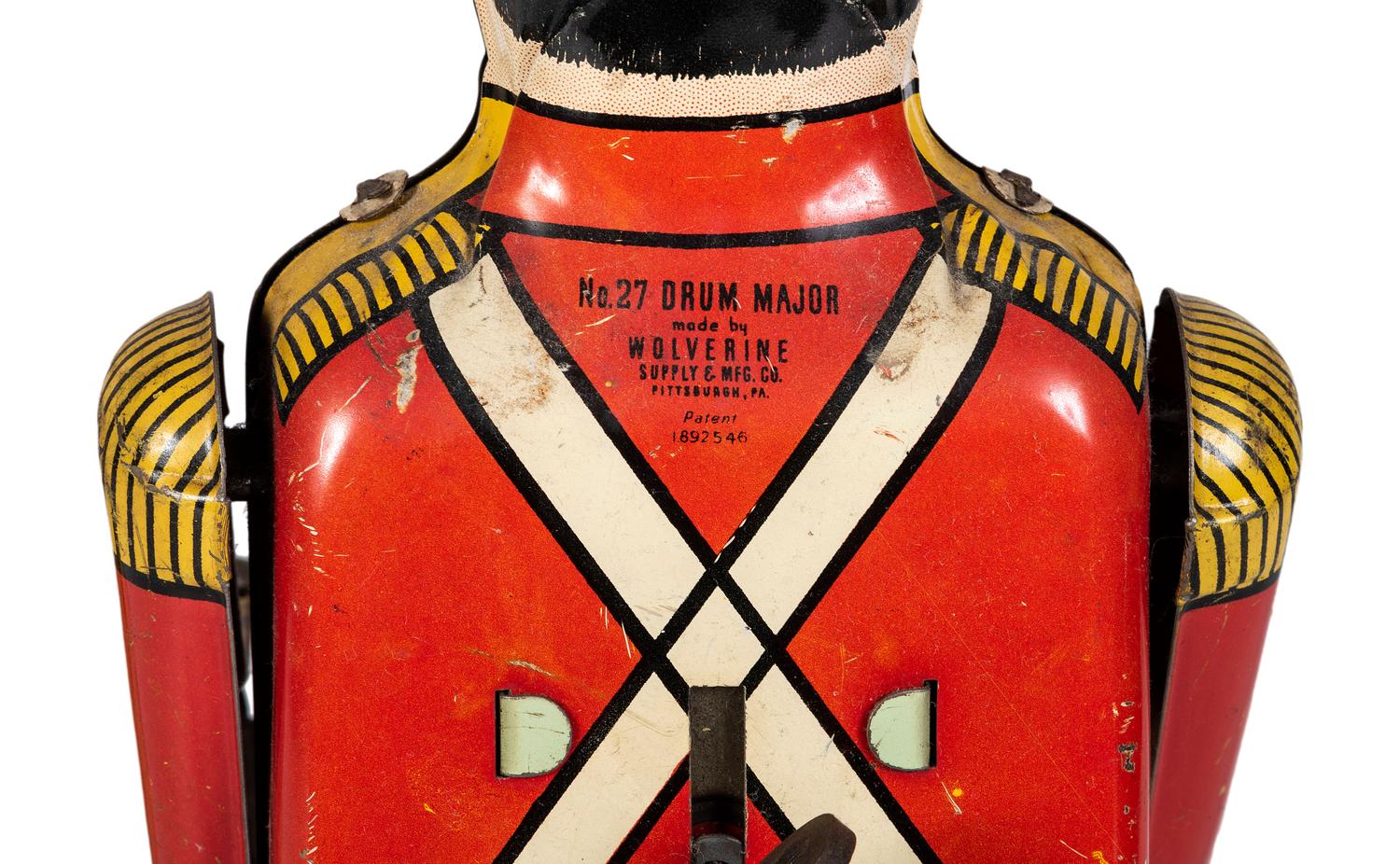 Two American Tin Windup Toys