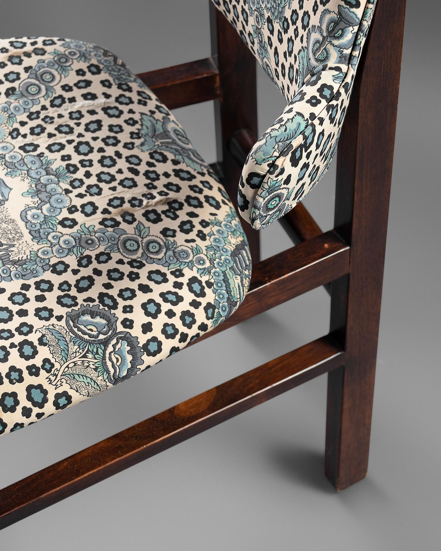 Set of Six Dining Chairs, model 675, Dunbar, USA
