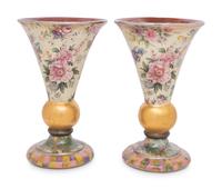 A Pair of Mackenzie-Childs Vases