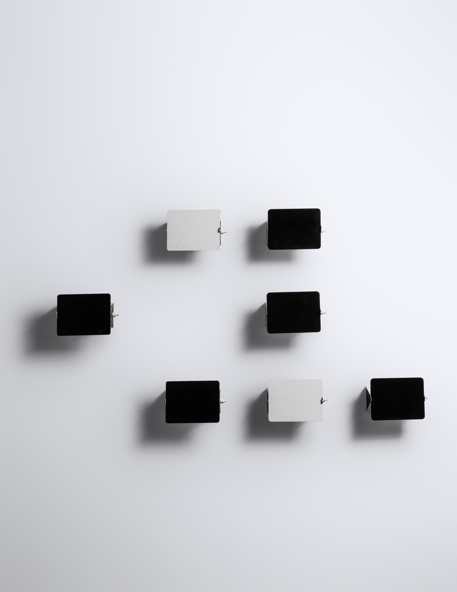Set of Seven Sconces, model no. CP1 Galerie Steph Simon, France