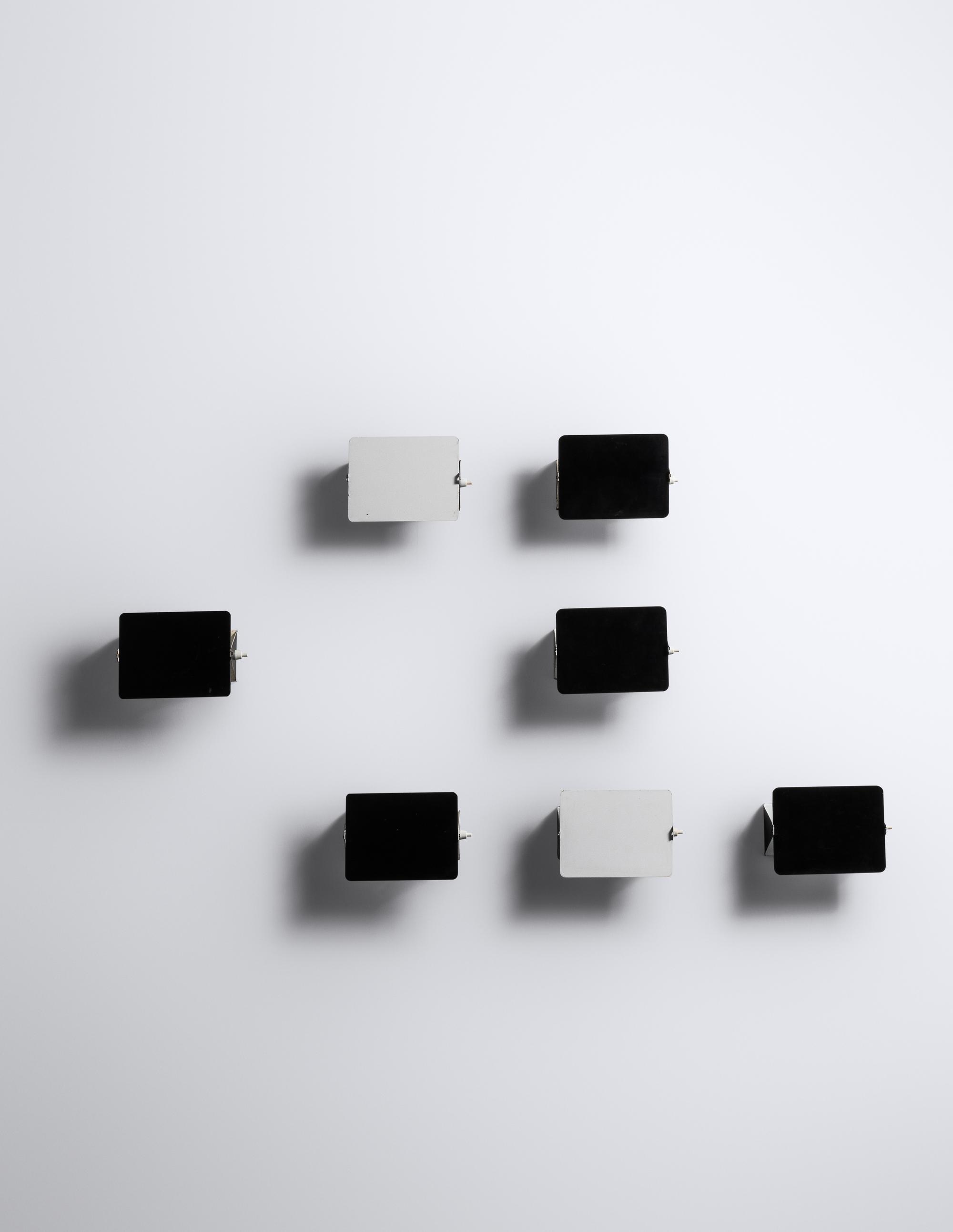 Set of Seven Sconces, model no. CP1 Galerie Steph Simon, France