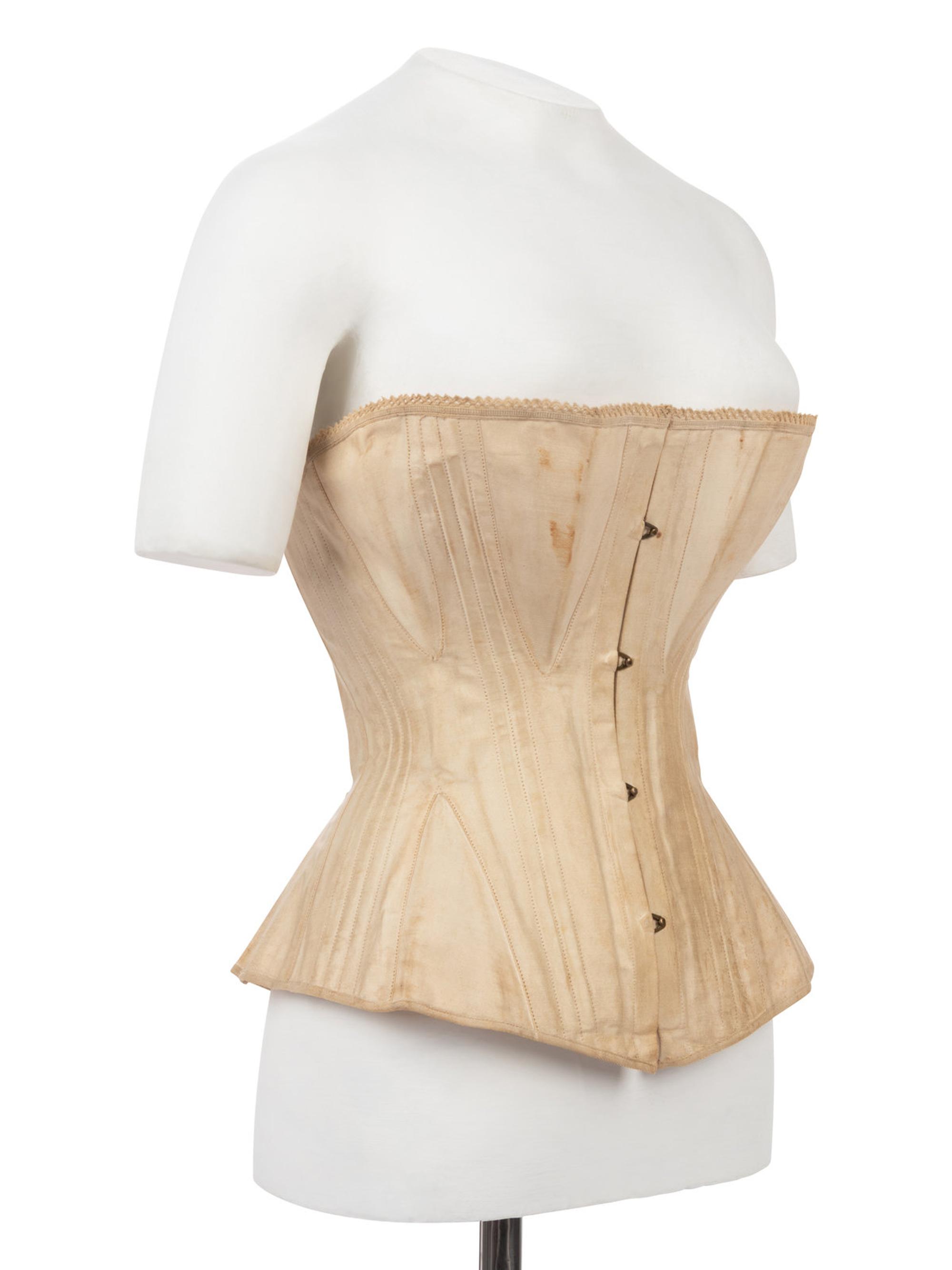 Three 19th and Early 20th Century Corsets, 1870-1902