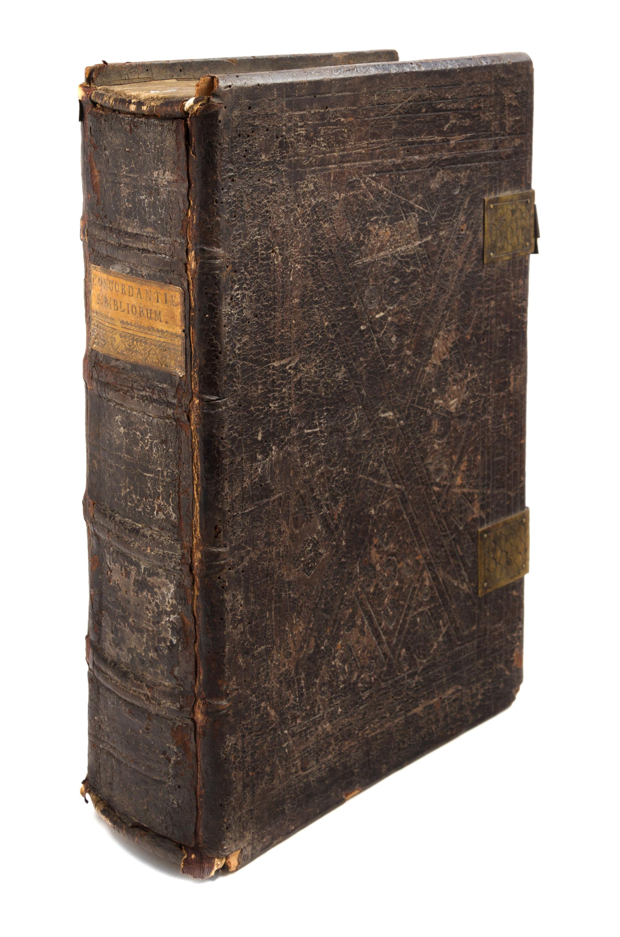 CONRADUS DE HALBERSTADT [CONRADUS DE ALEMANIA]. Concordantiae bibliorum. [Strassburg: Johann Mentelin, not after 1474].