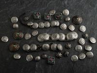 Southwestern Silver Buttons