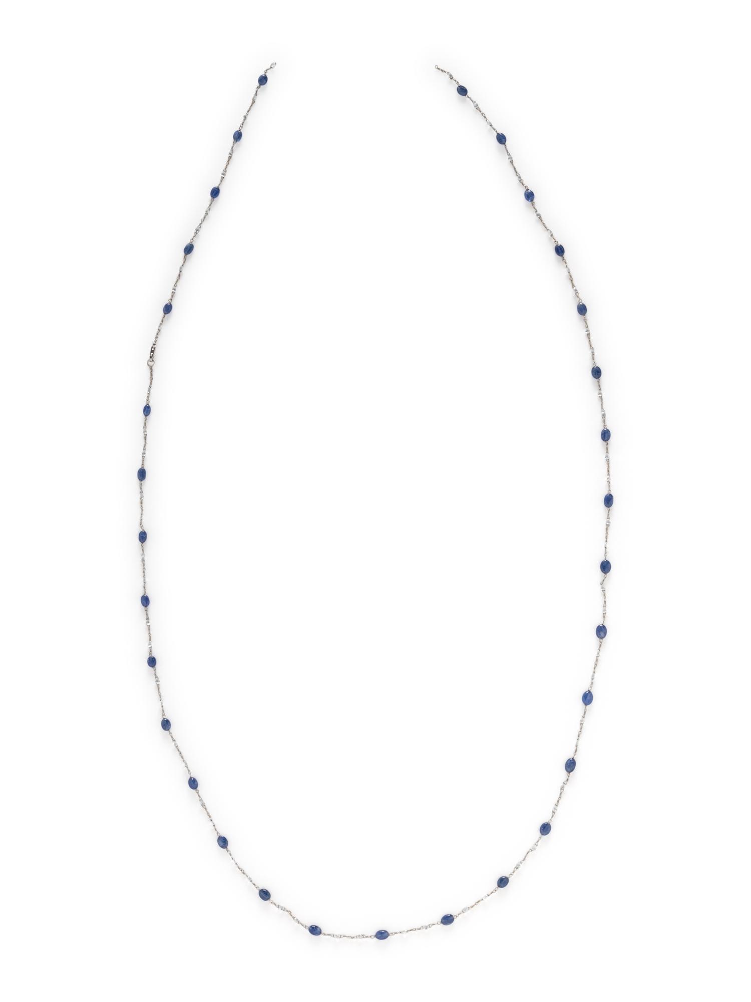 COLLECTION OF GEMSTONE AND DIAMOND NECKLACES
