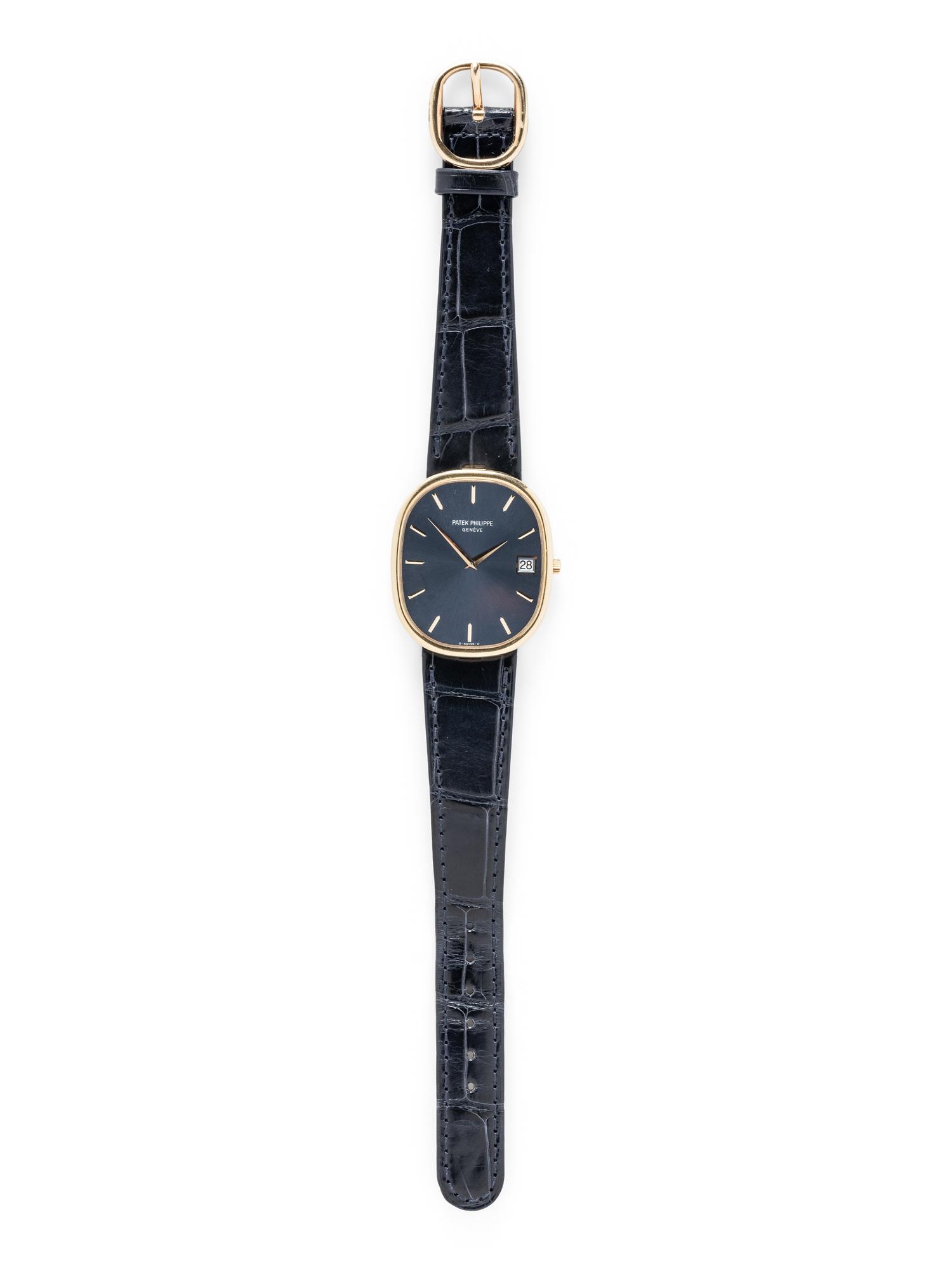 PATEK PHILIPPE, REF. 3605 18K YELLOW GOLD 'ELLIPSE' WATCH