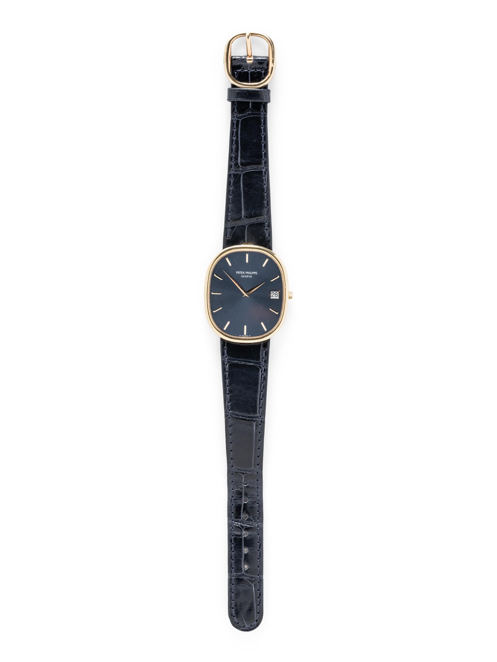 PATEK PHILIPPE, REF. 3605 18K YELLOW GOLD 'ELLIPSE' WATCH