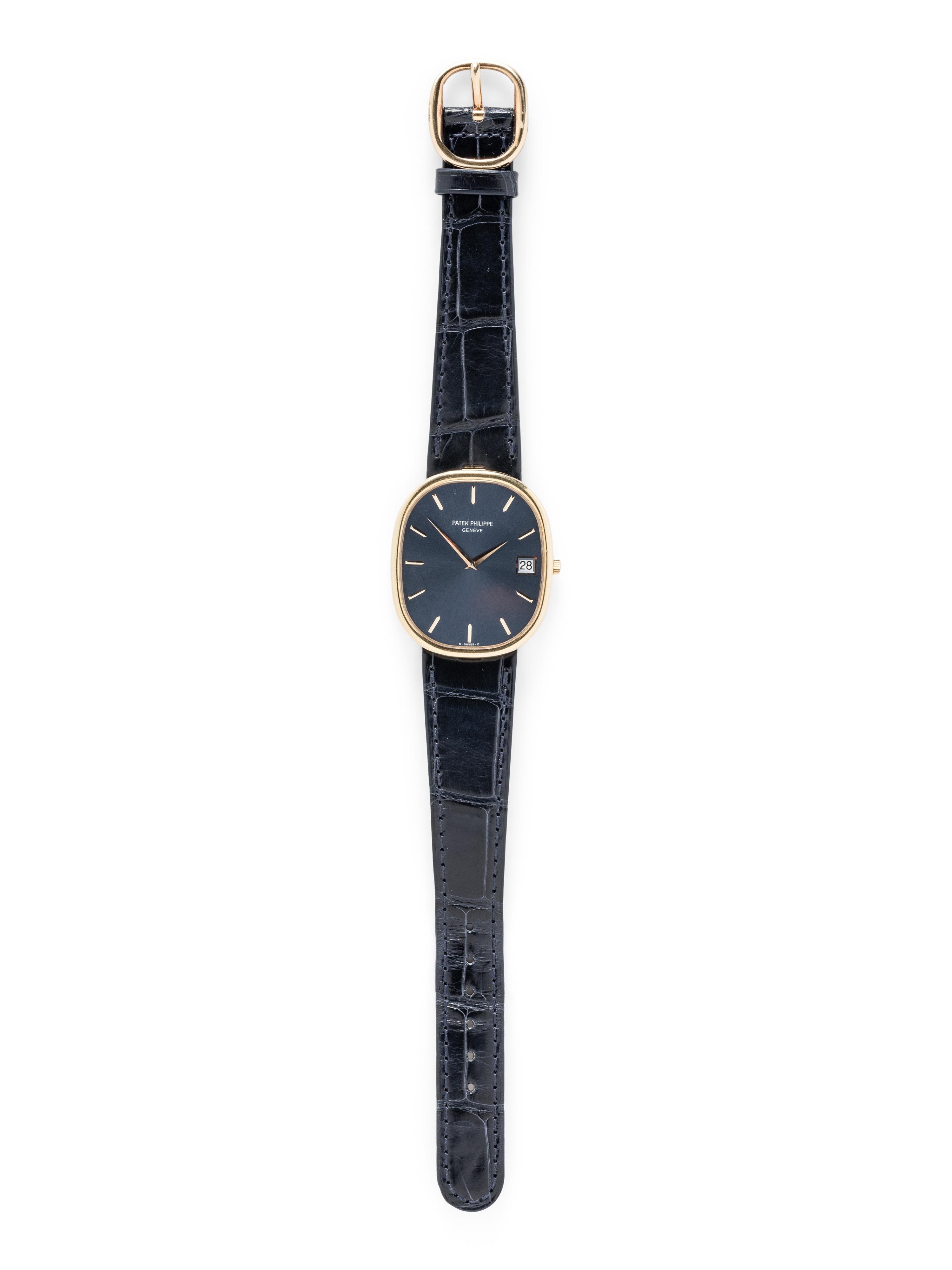 PATEK PHILIPPE, REF. 3605 18K YELLOW GOLD 'ELLIPSE' WATCH