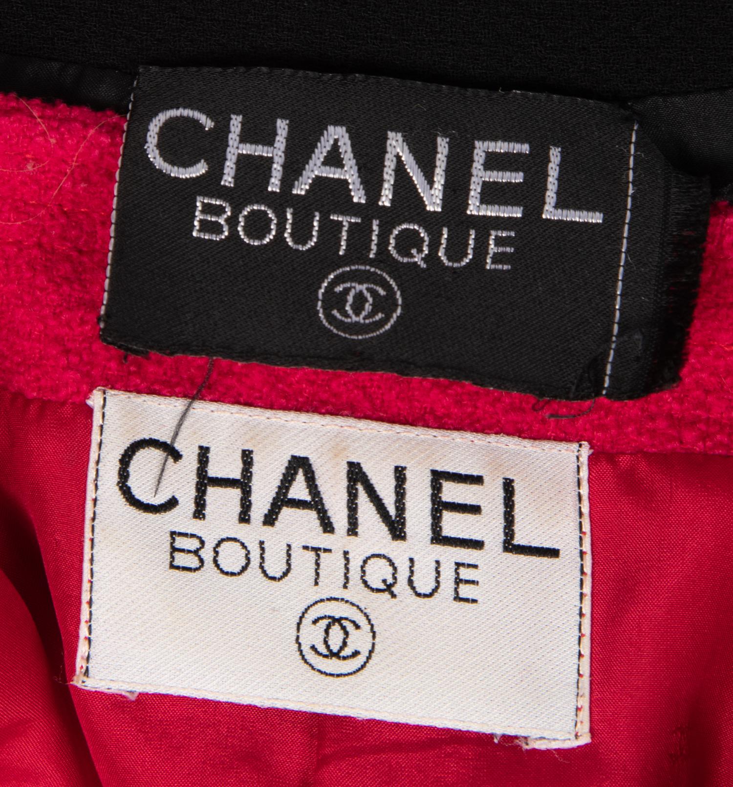 Three Chanel Pieces: One Skirt Suit and One Jacket, 1990s