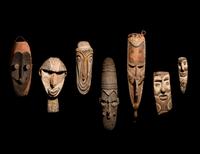 Seven Oceanic Wood Masks