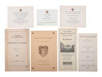 [COOLIDGE, Calvin (1872-1933)]. A group of pamphlets and ephemera from the 1924 election.