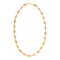 Italian, Yellow Gold Fancy Link Chain Necklace