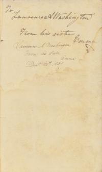 4 volumes from the libraries of George Washington's nephew, Lawrence Augustine Washington, his son, and his daughter.