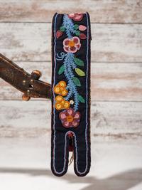 Great Lakes Wooden Quirt, with Beaded Wrist Strap