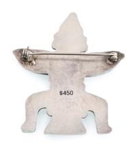 Zuni Silver Knifewing Pin / Brooch