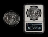 A Collection of Eighty-One Morgan Commemorative $1 Mint and Proof Coins