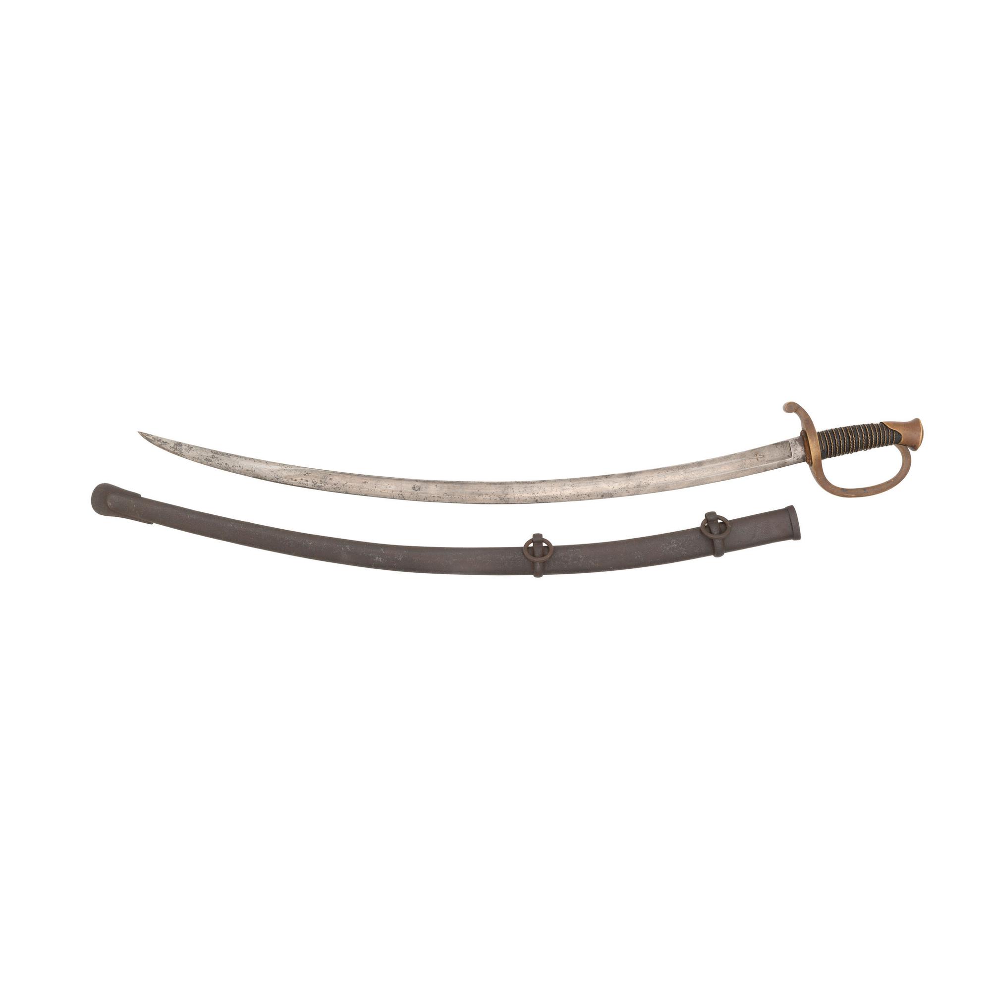 Ames Model 1840 Light Artillery Saber Dated 1864