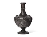 A Wedgwood Black Basalt Neoclassical Urn