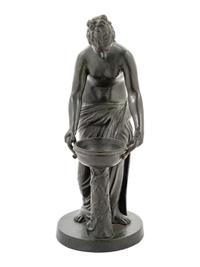 An Italian Grand Tour Style Bronze Figure of a Danaïde