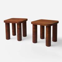 Thomas Lacagnina (American, b. 1938) Pair of Side Tables, USA, circa 1970s