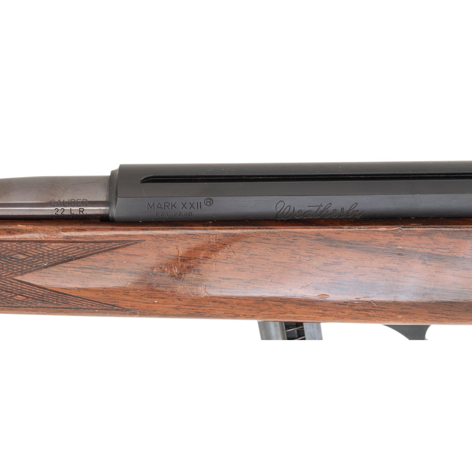 ** Weatherby Mark XXII Clip Mag Rifle