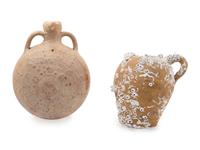 Two Holy Land Pottery Vessels