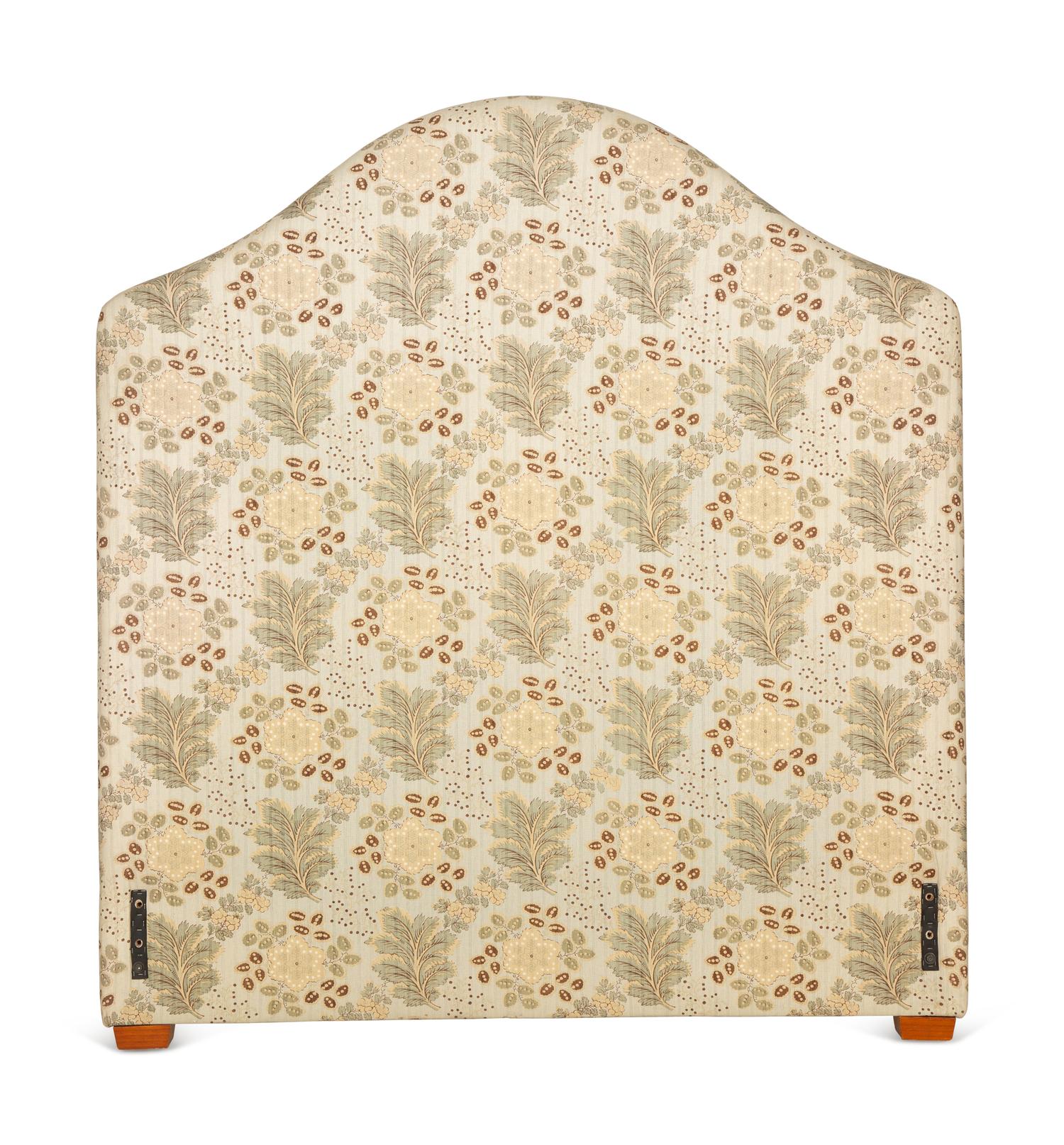 A Shaped Upholstered Headboard for a Full Bed