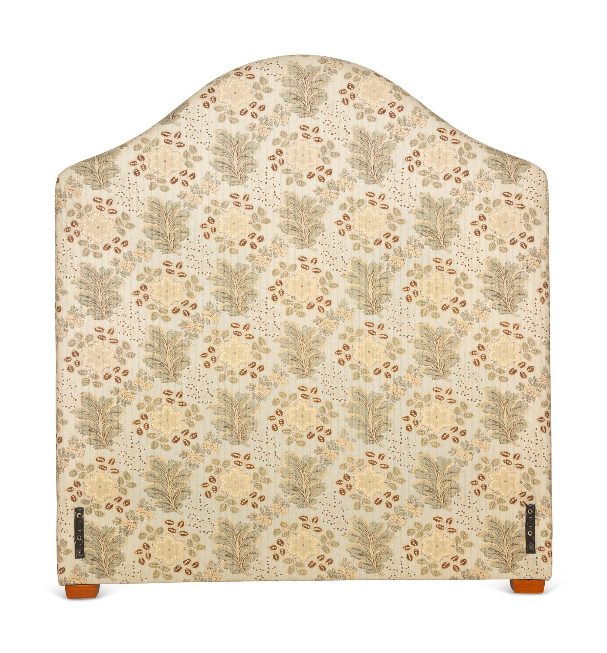A Shaped Upholstered Headboard for a Full Bed
