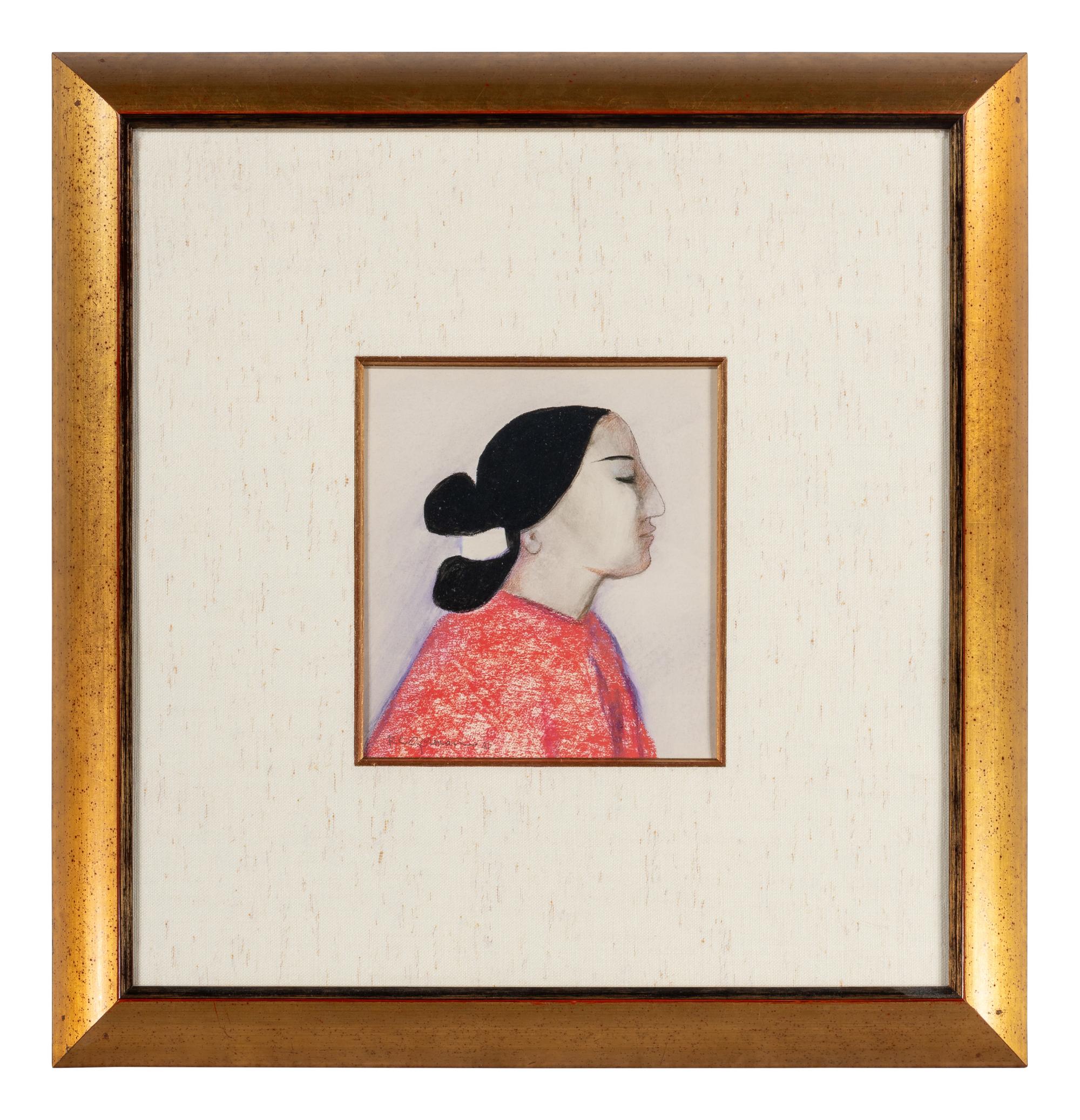 Woman in Profile
