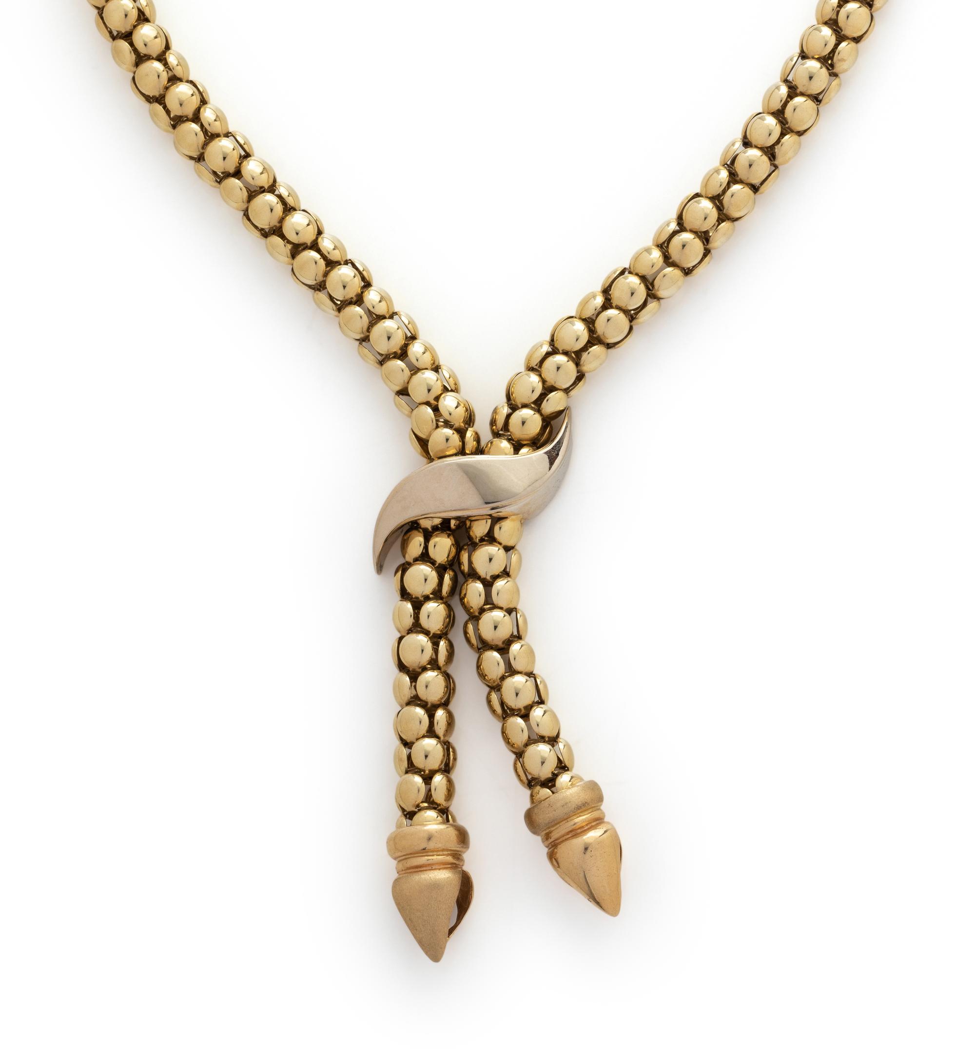 YELLOW GOLD NECKLACE