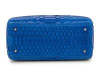 Christian Dior Blue Python Small Lady Dior Bag, 2012