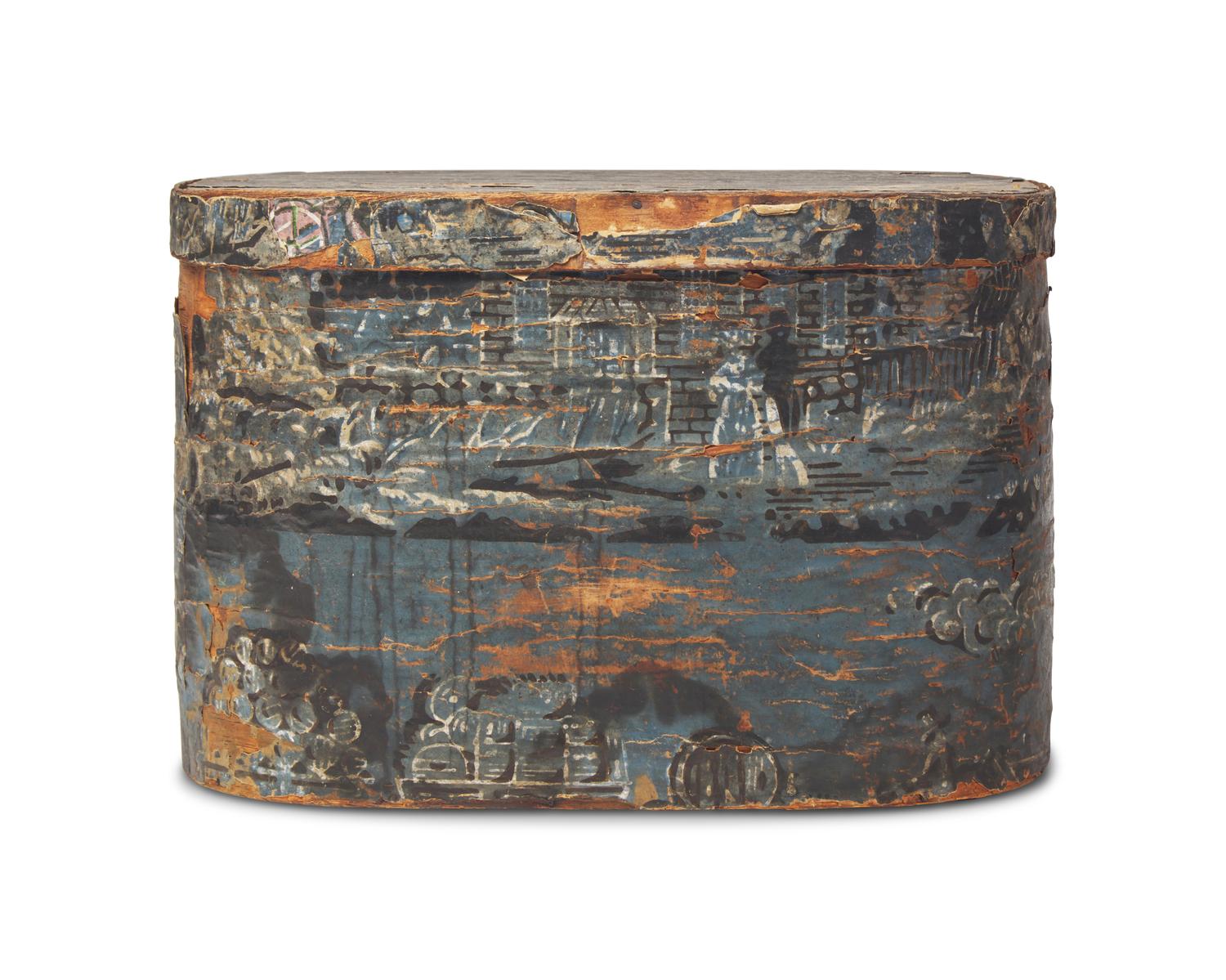 A Wallpaper Covered Bandbox