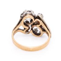 Diamond Twin Ring