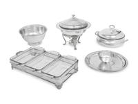 A Group of Silver-Plate Table Articles