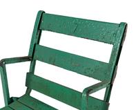 A Vintage Chicago White Sox Comiskey Park Stadium Seat Chair,