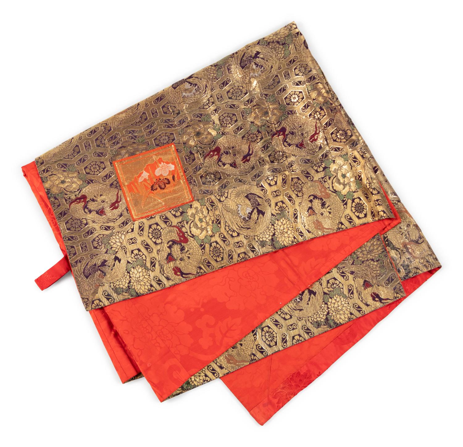 Three Japanese Silk Textile Articles