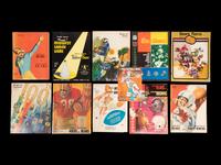A Group of Ten 1950s-60s Chicago Bears On Site Game Programs (Including Mike Ditka Rookie Season),